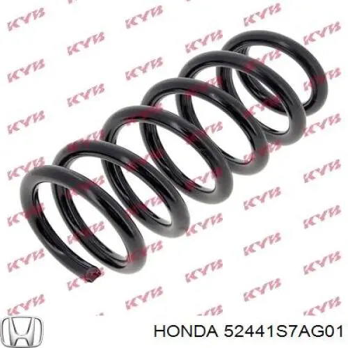 Купить 52441S7AG01 Honda Пружина подвески
