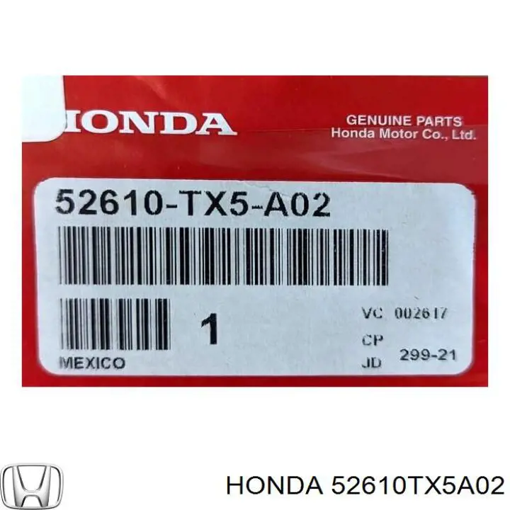 Стойка амортизатора задняя Honda 52610TX4A02 цена, от 73.94 USD