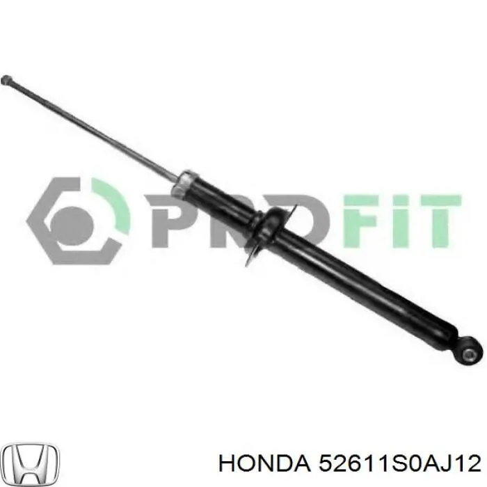 52611-S0A-J12 Honda амортизатор задний