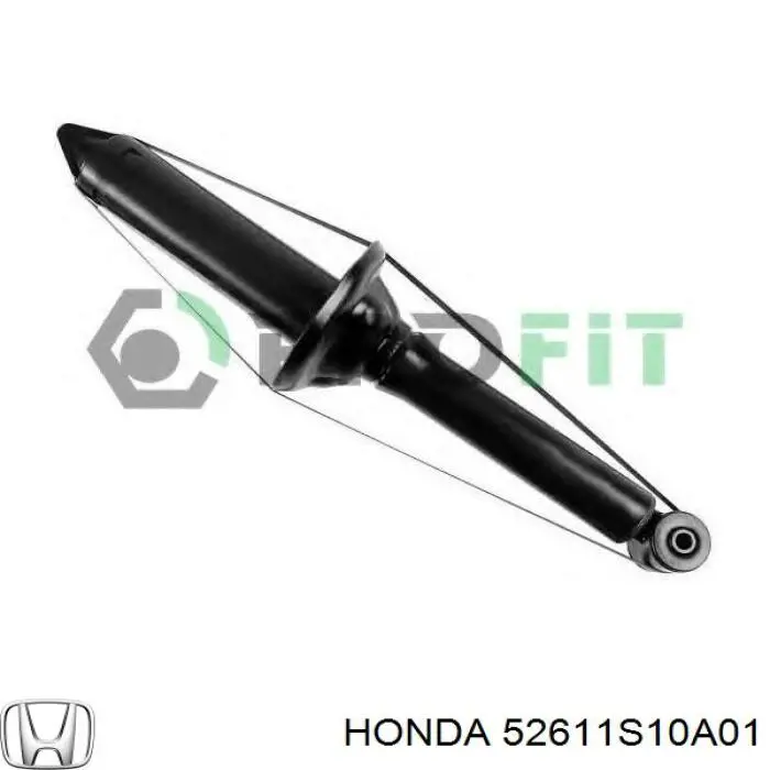52611S10A01 Honda амортизатор задний