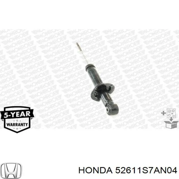 Стойка амортизатора задняя Honda 52611S7AN04 цена, от 41.14 USD