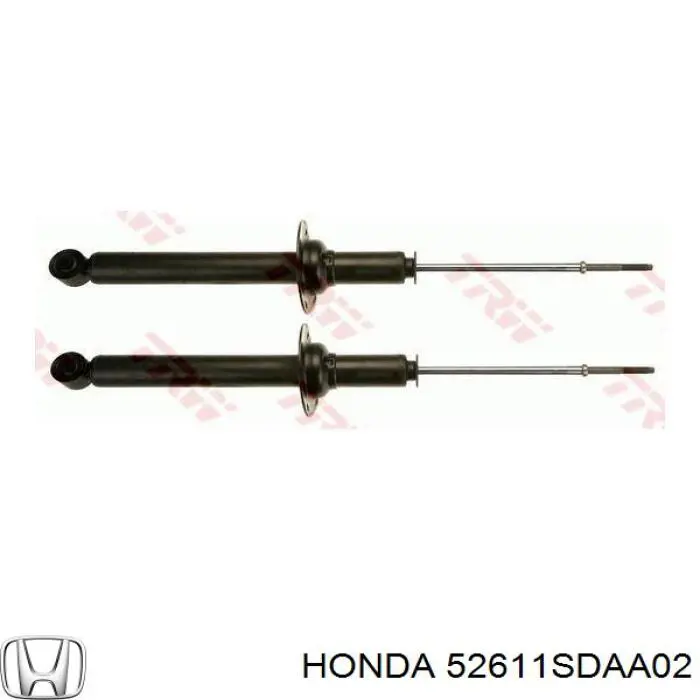 Амортизатор задний 52611SDAA02 Honda