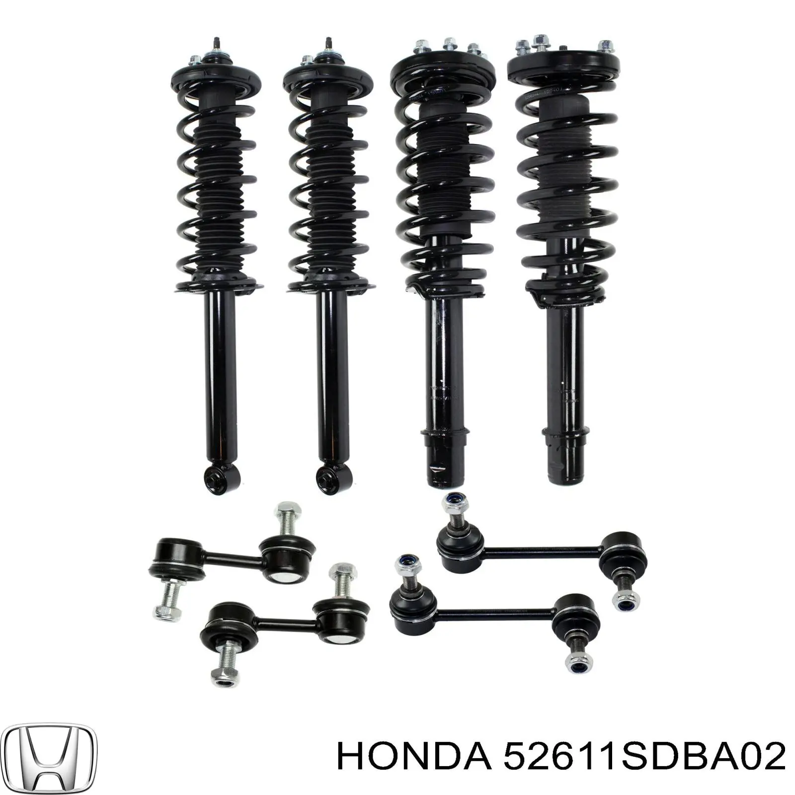 Купить 52610SDAA02 Honda Амортизатор задней подвески
