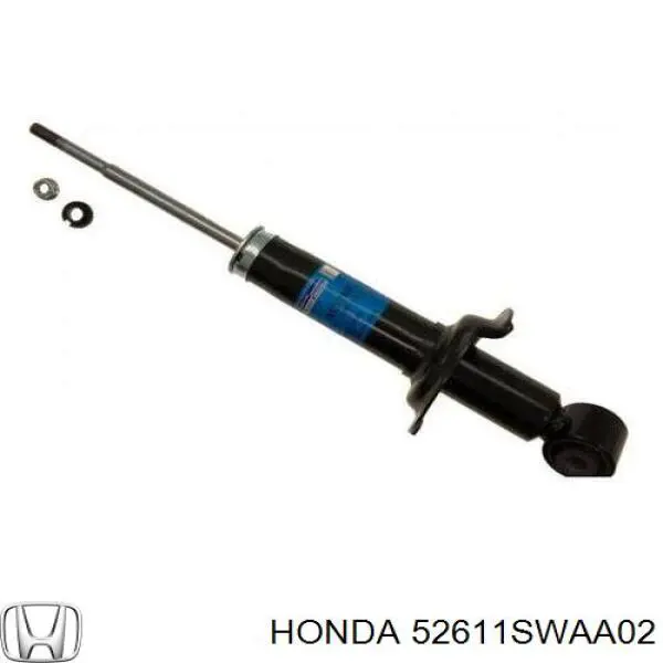 52611SWAA02 Honda амортизатор задний левый