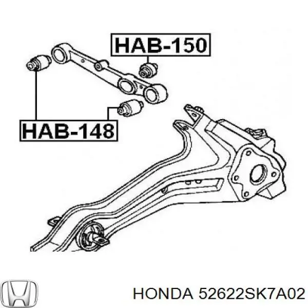 NMS5120 NIPPON MOTORS Сайлентблок задней тяги