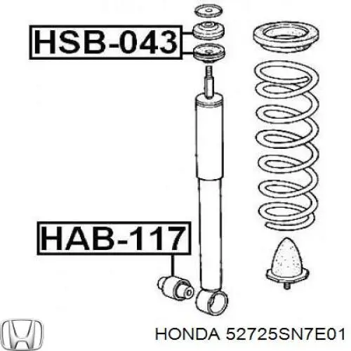  Honda 52725SN7E01 цена, от 15.73 USD