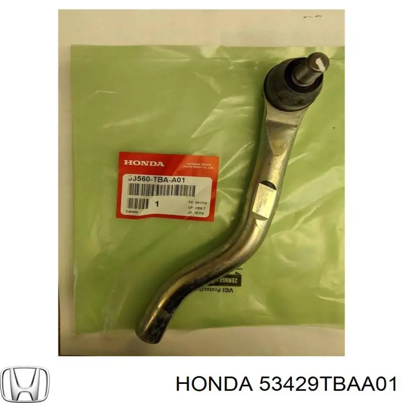 Bota de proteção do mecanismo de direção (de cremalheira) para Honda Civic X FC, FK