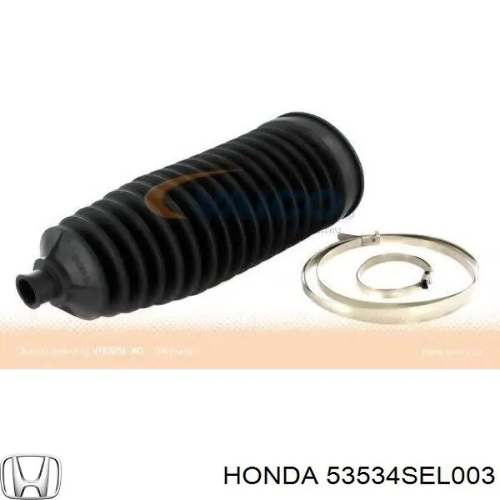 Пыльник рулевого механизма (рейки) левый на Honda Jazz GD