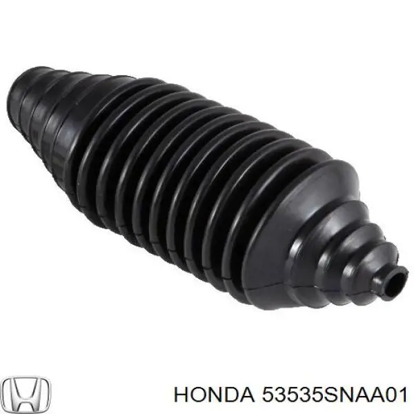 Bota de proteção direita do mecanismo de direção (de cremalheira) para Honda Civic (FD1)
