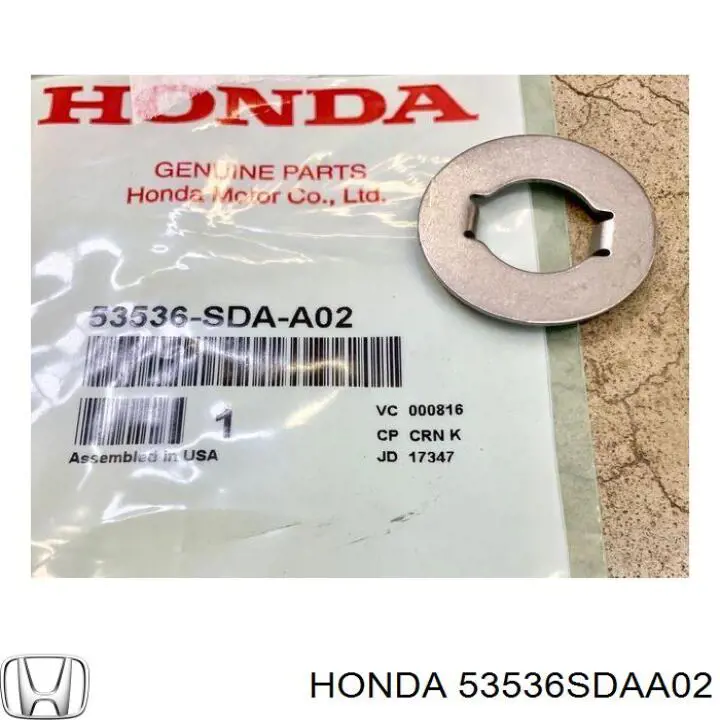 53536SDAA02 Honda 