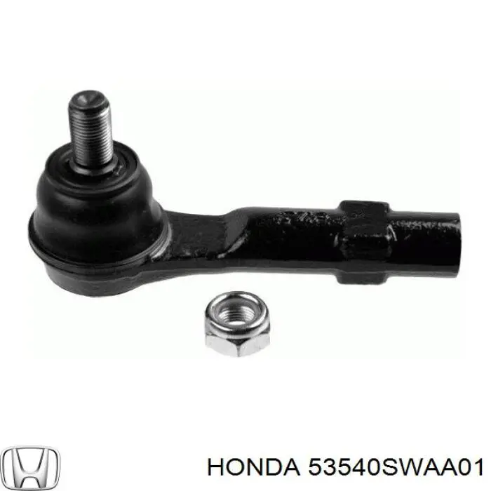 Купить 53540SWAA01 Honda Наконечник рулевой тяги, внешний