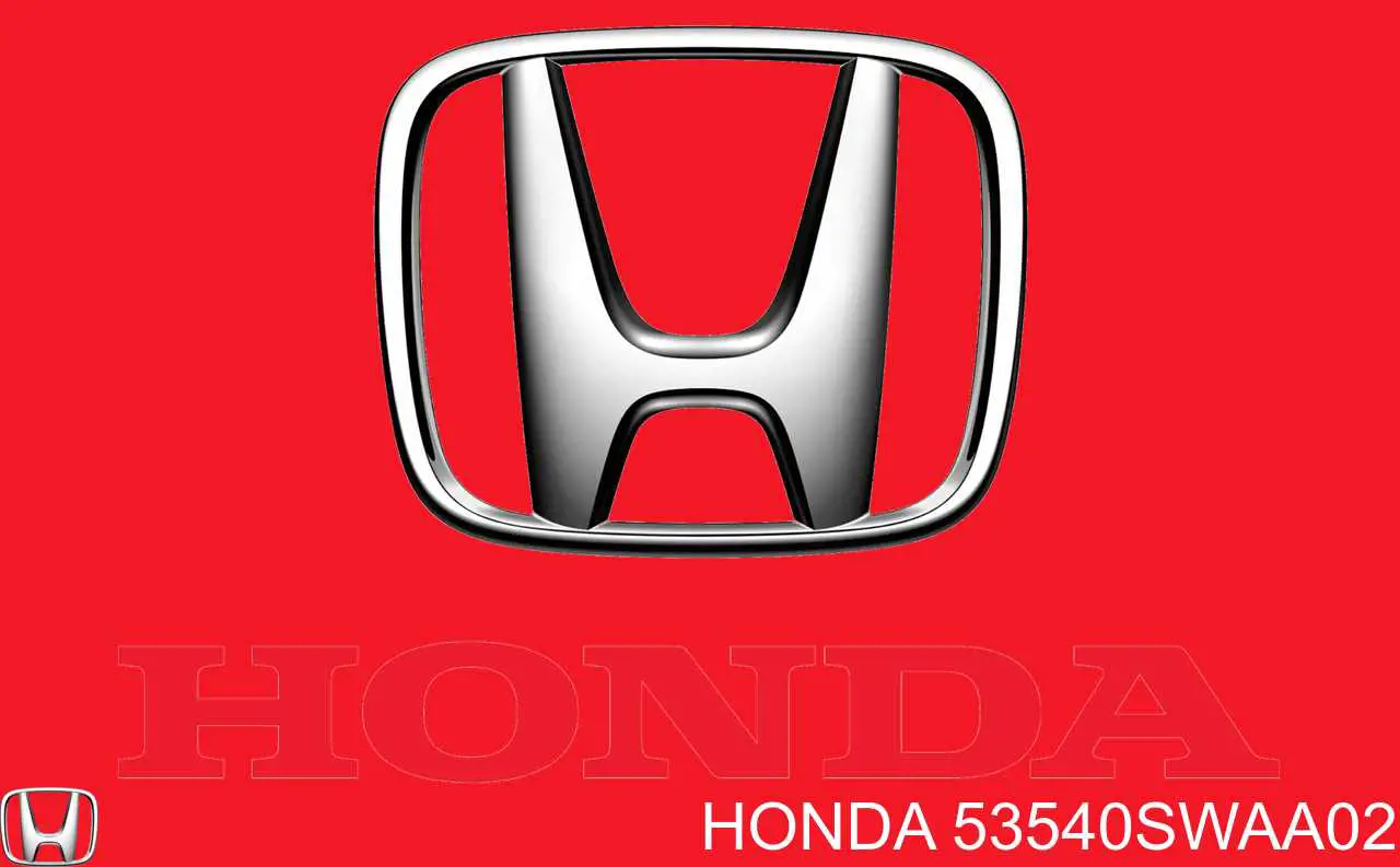 53540SWAA02 Honda ponta externa da barra de direção