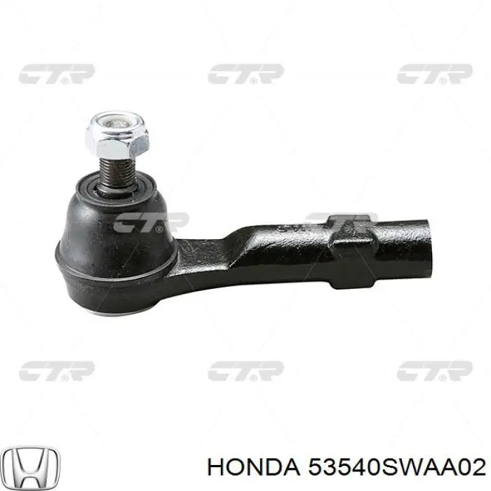 Купить 53540SWAA02 Honda Наконечник рулевой тяги, внешний