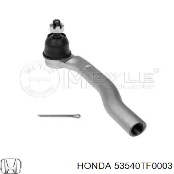 Купить 53540TF0003 Honda Наконечник рулевой тяги, внешний