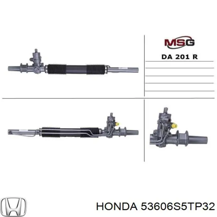  Рулевая рейка Honda Civic 7