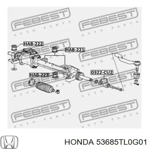  53685TL0G01 Honda