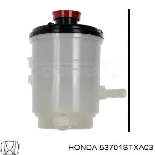  Honda 53701STXA03 цена, от 25.40 USD