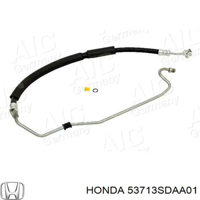 Шланг ГУР высокого давления 53713SDAA01 Honda