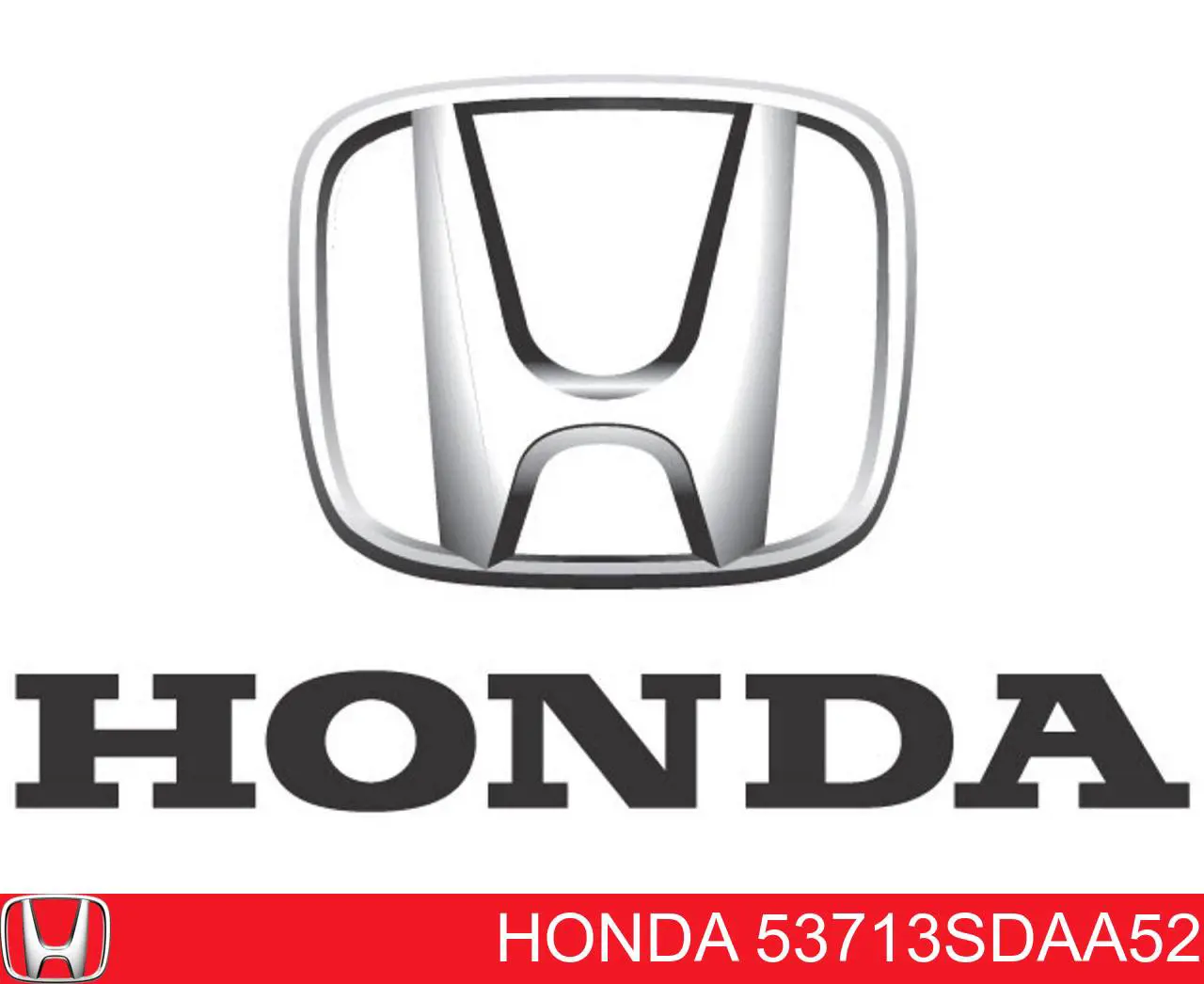 53713SDAA52 Honda шланг гур высокого давления от насоса до рейки (механизма)