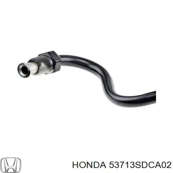 53713SDCA02 Honda шланг гур высокого давления от насоса до рейки (механизма)