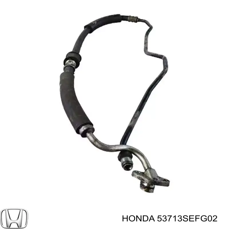Патрубок высокого давления гидроусилителя Honda 53713SEFG02 цена, от 92.56 USD