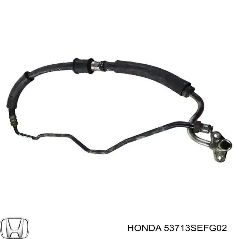 53713SEFG02 HONDA Manguera de alta presion de direccion, hidráulica original y equivalente