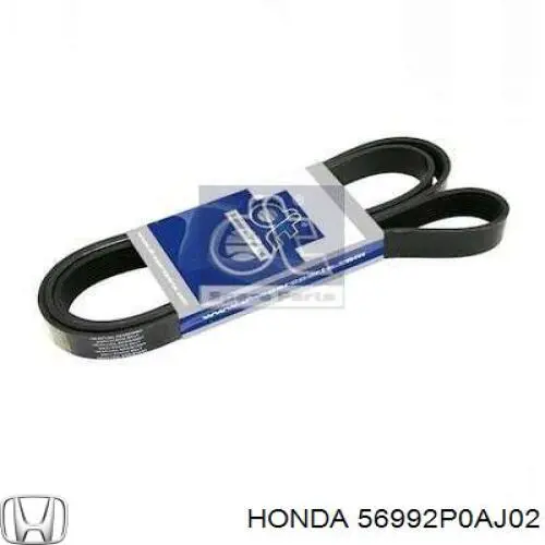Клиновый ремень Honda 56992P0AJ02 цена, от 5.88 USD