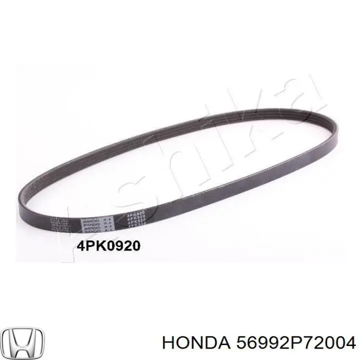 56992P72004 Honda ремень генератора