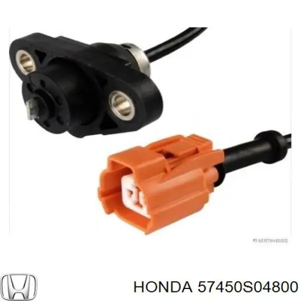57450-S04-800 Honda датчик абс (abs передний правый)