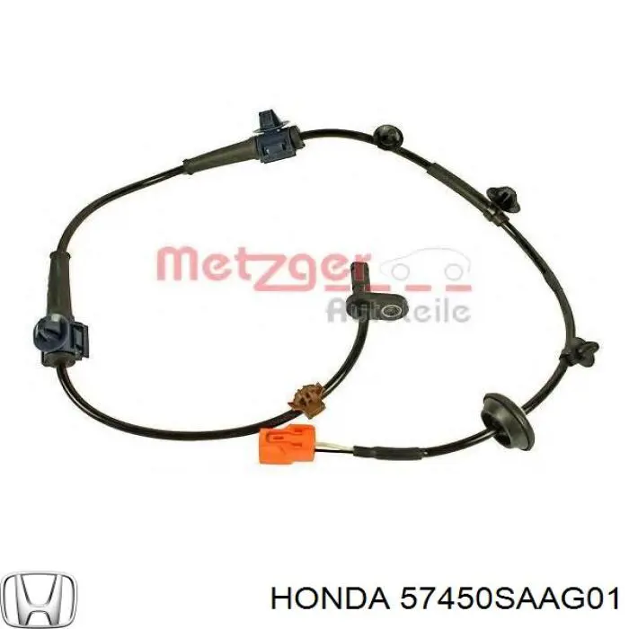 57450SAAG02 Honda датчик абс (abs передний правый)