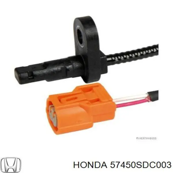 57450SDC003 Honda датчик абс (abs передний правый)