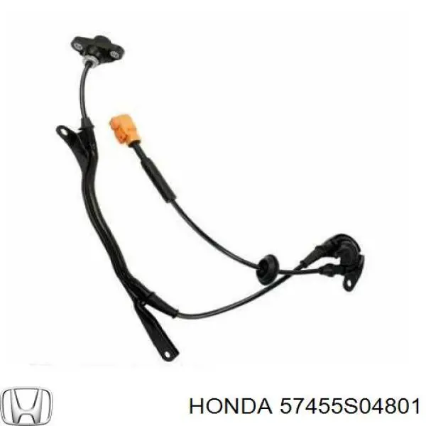 57455S04801 Honda датчик абс (abs передний левый)