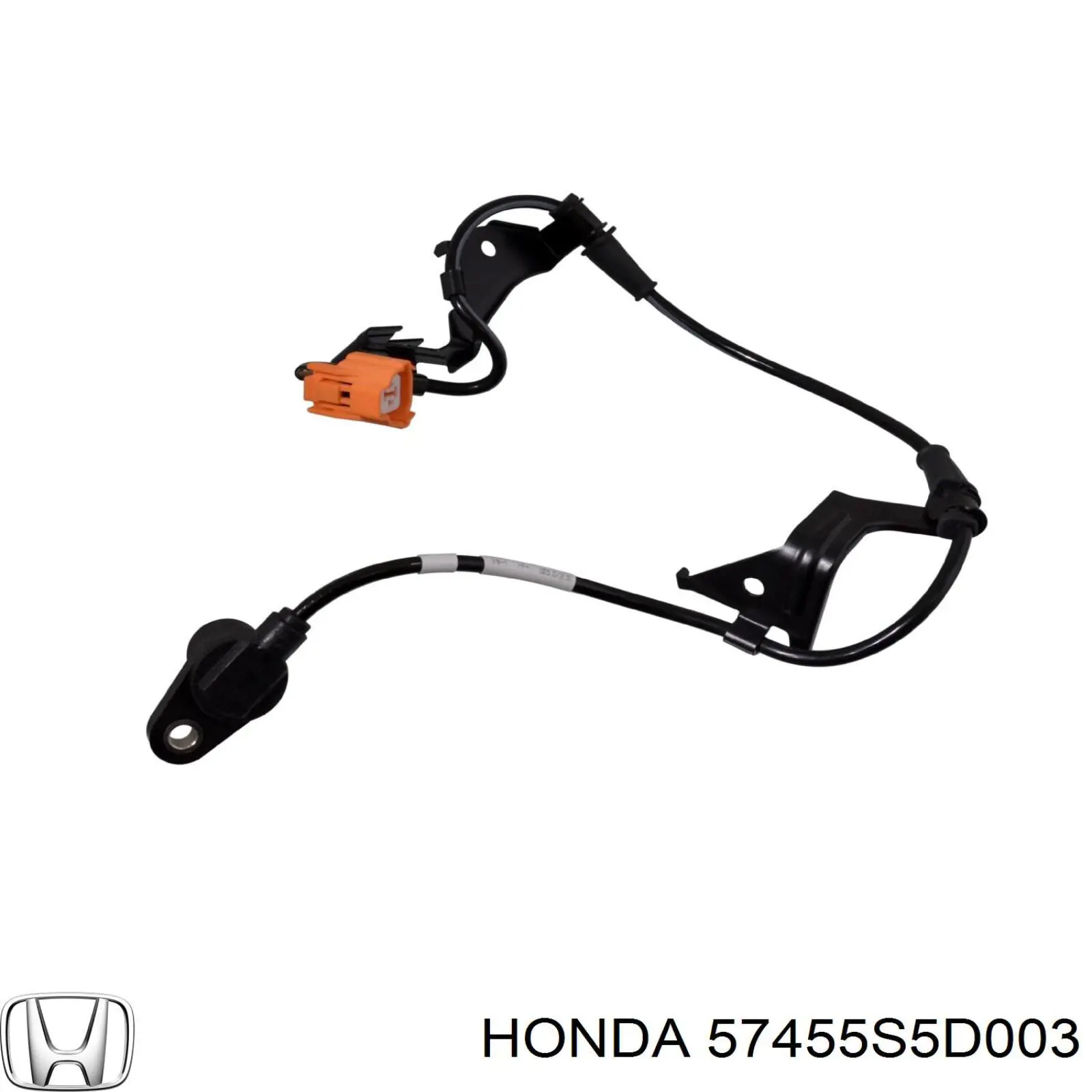 57455-S5D-003 Honda датчик абс (abs передний левый)