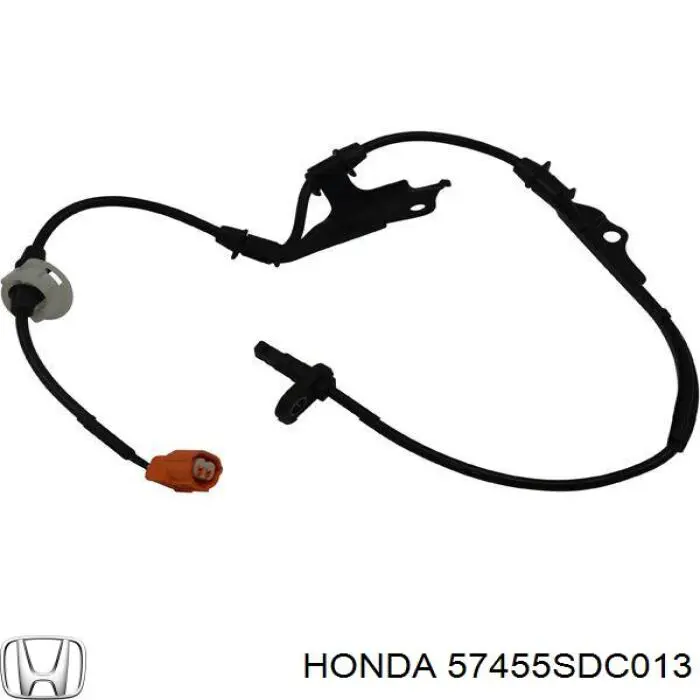 Передний левый датчик абс Honda 57455SDC013