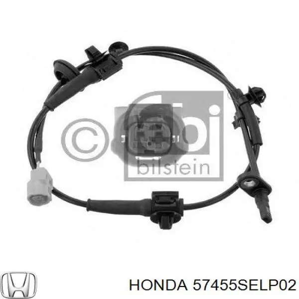 57455SELP02 Honda датчик абс (abs передний левый)