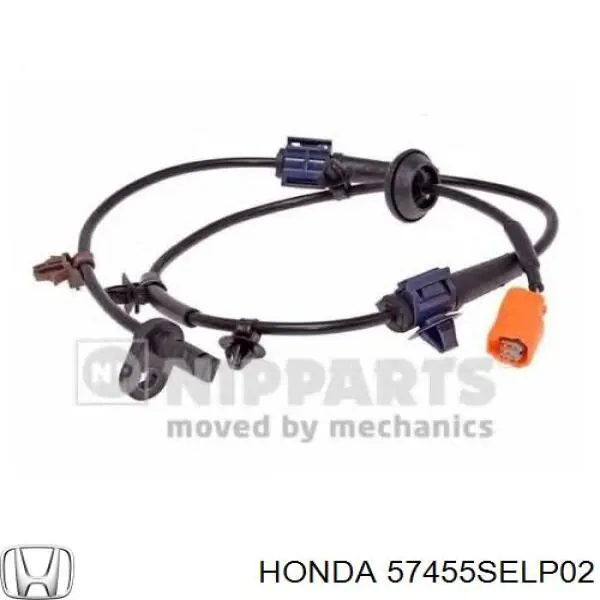 Sensor ABS delantero izquierdo 57455SELP02 Honda