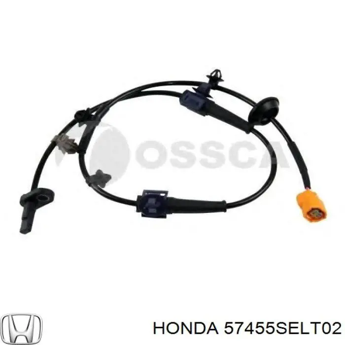 57455SELT02 Honda sensor abs dianteiro esquerdo