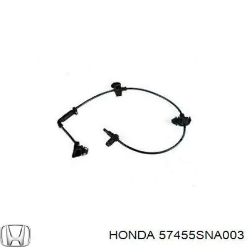 57455SNA003 Honda датчик абс (abs передний левый)