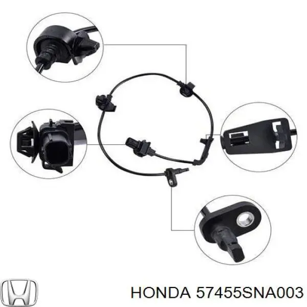 Купить SS20606 Delphi Датчик ABS передний левый