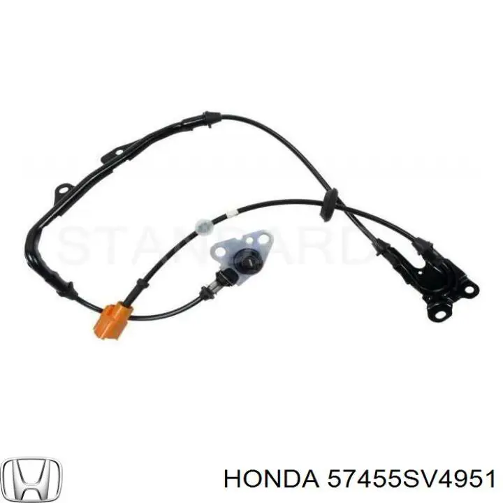 57455SV4951 Honda датчик абс (abs передний левый)