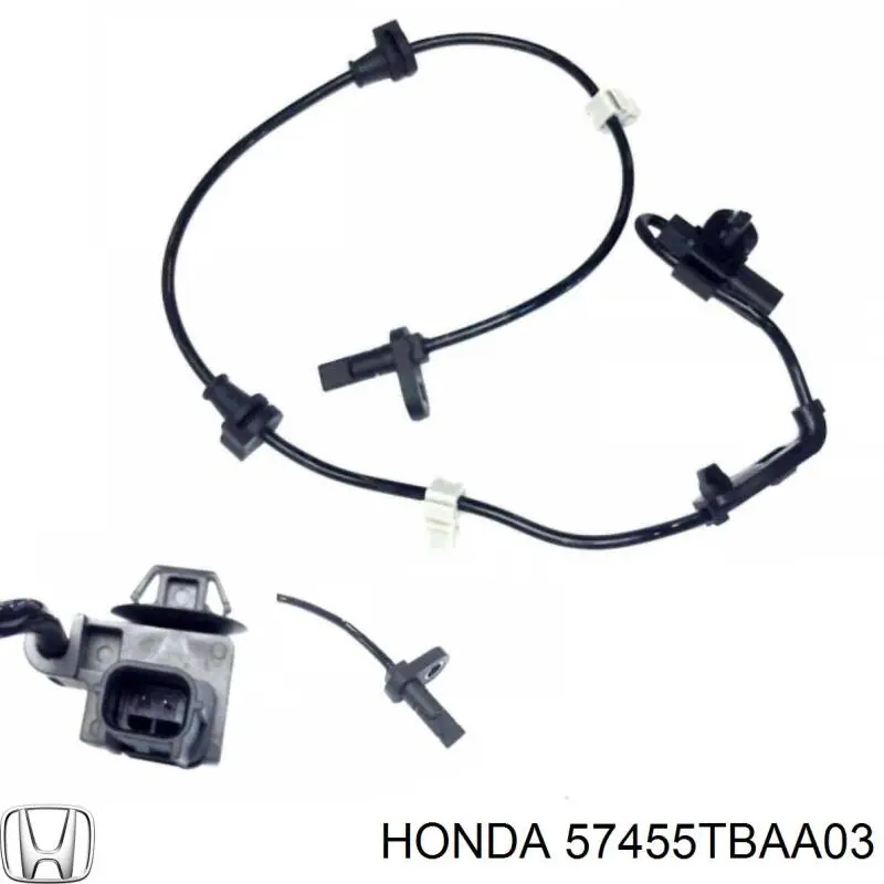 Купить 57455TBAA03 Honda Датчик ABS передний левый