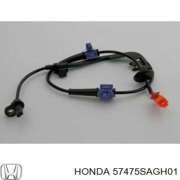 57475SAGH01 Honda sensor abs traseiro esquerdo