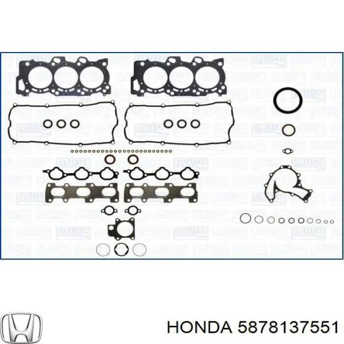 5878137553 Honda комплект прокладок двигателя полный