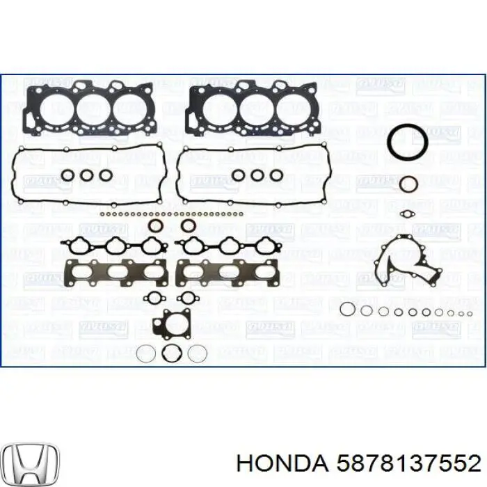 Комплект прокладок двигателя 5878137552 Honda