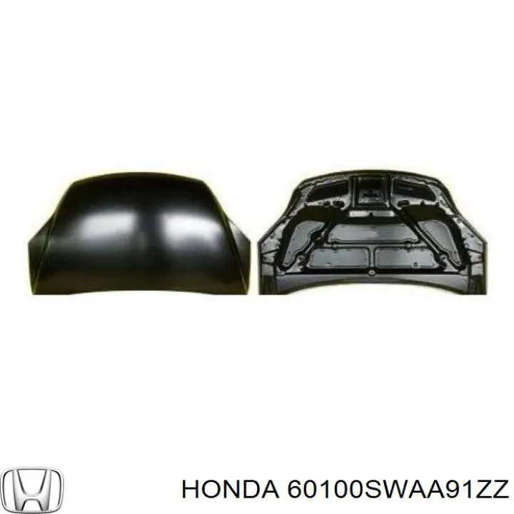 Капот 60100SWAA91ZZ Honda