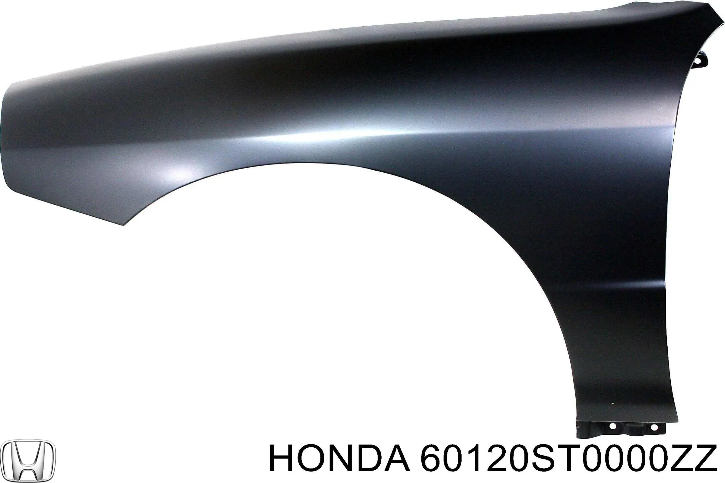 Купить 60120ST0000ZZ Honda Завеса капота правая