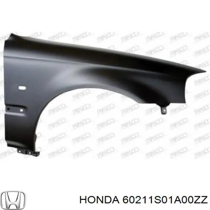 Купить 60211S01A00ZZ Honda Крыло переднее правое