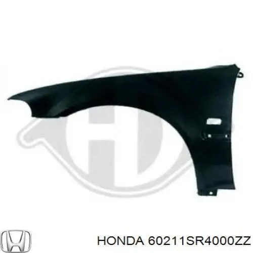 Купить 60211SR4000ZZ Honda Крыло переднее правое