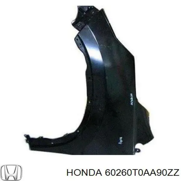 Pára-lama dianteiro esquerdo para Honda CR-V (RM)