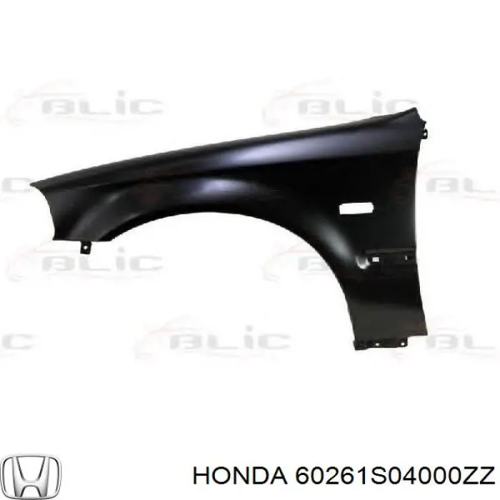 Крыло переднее левое 60261S04000ZZ Honda